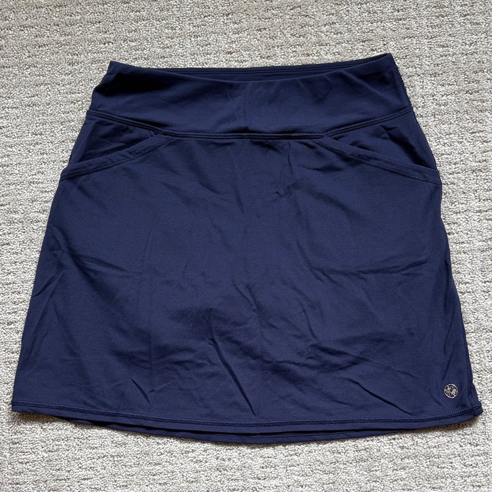 Lilly Pulitzer Luxletic Maryana Skort XS in True Navy UPF50 good condition